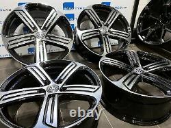 19 Inch Vw Golf/ Golf R / Gti/caddy / Scirocco Cadiz Style Alloy Wheels & Tyres