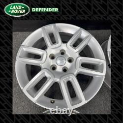 19 Land Rover Defender 6010 Style Genuine Silver Alloy Wheels 2020 Onwards