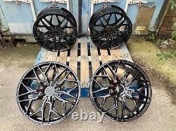 19'' M Sport Style Alloy Wheels Blk Xt3 Fits 5x160 Ford Transit Custom