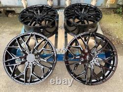 19'' M Sport Style Alloy Wheels Blk Xt3 Fits 5x160 Ford Transit Custom
