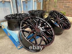 19'' M Sport Style Alloy Wheels Blk Xt3 Fits 5x160 Ford Transit Custom
