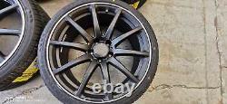 19 Mercede Amg Style Alloy Wheels+tyres To Fit C Class E Class Ex Display