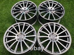 19 Mercedes (5x112) AMG Turbine Style Twist ALLOY WHEELS (Staggered) 9.5J/8.5J