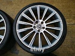 19 Mercedes AMG Turbine Style Alloy Wheels & Tyres to fit Mercedes E-Class
