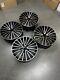 19'' Mercedes Benz S65 Amg Style Alloy Wheels A C E S Class Staggered Black Pol