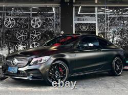 19 Mercedes C63 E63 Style Alloy Wheels Black A C E S Class European Made