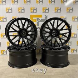 19 Mercedes C63 Style Alloy Wheels 5x112 Staggered Set of 4 aftermarket