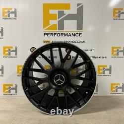 19 Mercedes C63 Style Alloy Wheels 5x112 Staggered Set of 4 aftermarket