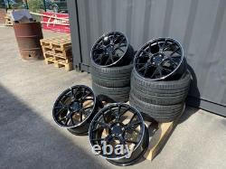 19 Mercedes C Class 2012-2025 W204 W205 C63 Style Alloy Wheels & Tyres