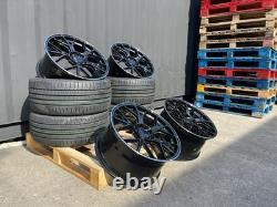 19 Mercedes C Class 2012-2025 W204 W205 C63 Style Alloy Wheels & Tyres