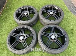 19 Mercedes C E Class W204 Style Alloy wheels & Tyres C220 C180 AMG 5x112