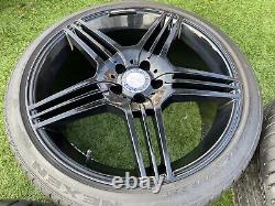19 Mercedes C E Class W204 Style Alloy wheels & Tyres C220 C180 AMG 5x112