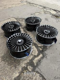 19'' Mercedes Maybach Turbine Style Alloy Wheels C E S Class W205 W206 W207 W238