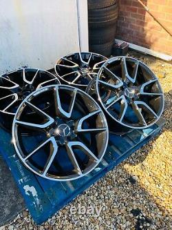 19 Mercedes New AMG Style Alloy Wheels Only Black/Pol for Mercedes E-Class W212