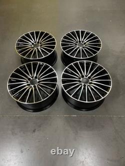 19'' Mercedes New Turbine Twist Style Alloy Wheels C E Class W205 W206 W213 W214