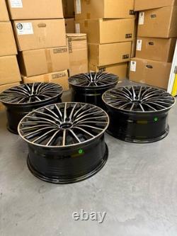 19'' Mercedes New Turbine Twist Style Alloy Wheels C E S Class W221 W222 W223