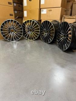 19'' Mercedes New Turbine Twist Style Alloy Wheels C E S Class W221 W222 W223