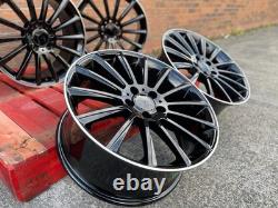 19'' Mercedes S Style Alloy Wheels A B C E SClass W204 W205 W206 W213 W214 Wider