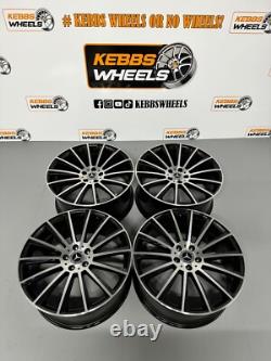 19 Mercedes Turbine Twist Replacement Style Alloy Wheels C Class E Class S Clas