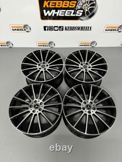 19 Mercedes Turbine Twist Replacement Style Alloy Wheels C Class E Class S Clas