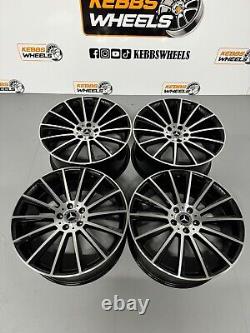 19 Mercedes Turbine Twist Replacement Style Alloy Wheels C Class E Class S Clas
