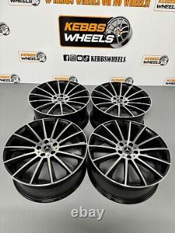 19 Mercedes Turbine Twist Replacement Style Alloy Wheels C Class E Class S Clas