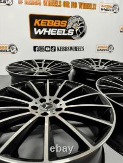 19 Mercedes Turbine Twist Replacement Style Alloy Wheels C Class E Class S Clas