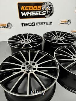 19 Mercedes Turbine Twist Replacement Style Alloy Wheels C Class E Class S Clas