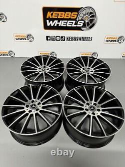 19 Mercedes Turbine Twist Replacement Style Alloy Wheels C Class E Class S Clas