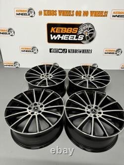 19 Mercedes Turbine Twist Replacement Style Alloy Wheels C Class E Class S Clas