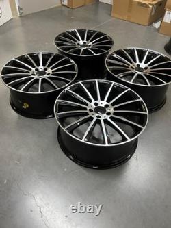19'' Mercedes Turbine Twist Style Alloy Wheels C E S Class W205 W206 W213 W214