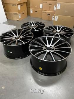19'' Mercedes Turbine Twist Style Alloy Wheels C E S Class W205 W206 W213 W214