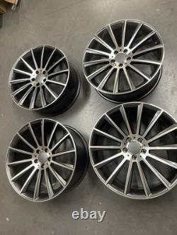 19'' Mercedes Turbine Twist Style Alloy Wheels C E S Class W207 W213 W214 W238