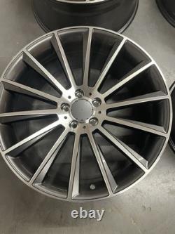 19'' Mercedes Turbine Twist Style Alloy Wheels C E S Class W207 W213 W214 W238