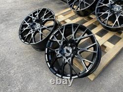 19 NEW S3 BLACK Style ALLOY WHEELS X4 SALE Fits A3 A4 A6