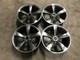 19 New Ttrs Concave Style Alloy Wheels Satin Gun Metal Polished Audi A4 A6 A8