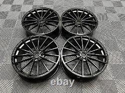19 New VW Scottsdale Style Alloy Wheels Satin Black VW Golf MK5 MK6 MK7 MK8