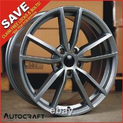 19 PRETORIA GM Style ALLOY WHEELS X4 TYRES Fits VW GOLF / CADDY