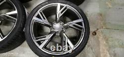 19 RS6 2020 style Alloy Wheels+tyres fits AUDI A5 (x4) EX-DISPLAY