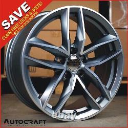 19 RS6 C MG Style ALLOY WHEELS X4 TYRES Fits AUDI A4 A5 A6 Q3