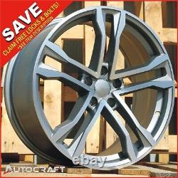 19 SQ8 GP Style Style ALLOY WHEELS X4 TYRES Fits AUDI A4 A5 A6 Q3