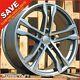19 Sq8 Gp Style Style Alloy Wheels X4 Tyres Fits Audi A4 A5 A6 Q3