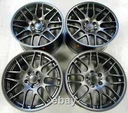 19 Split Dtm Csl Style Spoke Alloy Wheels To Fit Bmw 5x120 M3 E46 3 5 Series