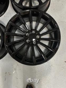 19 Turbine STYLE Alloy Wheels For Mercedes A Class A35 A45 19x8j Gloss Black