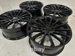 19 Turbine STYLE Alloy Wheels For Mercedes A Class A35 A45 19x8j Gloss Black