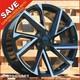19 Vega Bp Style Alloy Wheels X4 Tyres Fits Seat / Skoda Pcd 5x112