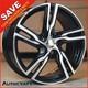19 Volvo R Design Bp Style Alloy Wheels X4 Tyres Fits Volvo Xc40 & Xc60