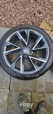 19 VRS TCR Style ALLOY WHEELS X4 TYRES Fits SEAT / SKODA 5x112