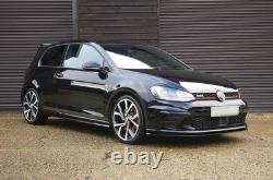 19 VW Brescia Clubsport Style Alloy Wheels, Black Polish, Golf, TRoc, MQB etc