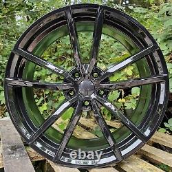 19 VW Golf Pretoria Style Alloy Wheels Gloss Black 5x112 MK5 MK6 MK7 MK7.5